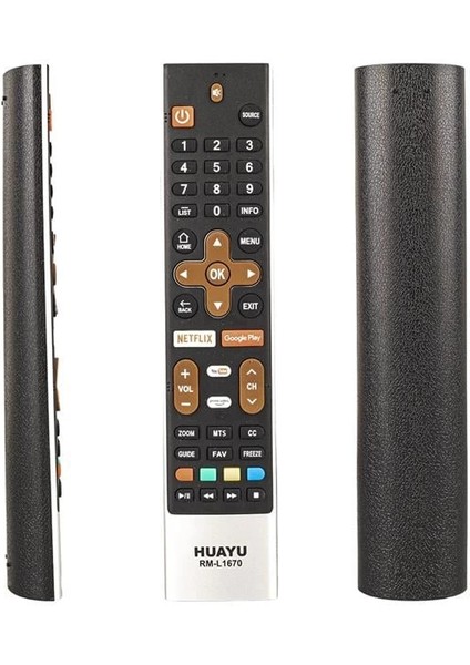 Skyworth RM-L1670 LCD LED Tv Kumandası - Netflix ve Google Play Tuşlu