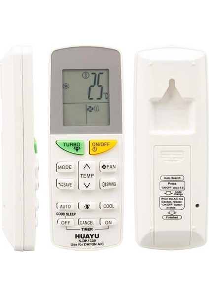 K-DK1339 Daikin Universal Klima Kumanda