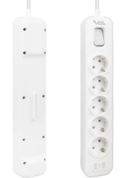 VE-NOVA105 A Class 5'li Anahtarlı 1.5 Metre Akım Korumalı Priz fiyatları