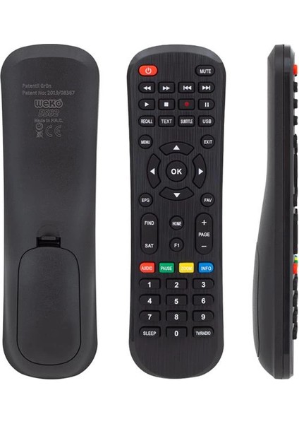 Hd Uydu Alıcı Kumandası