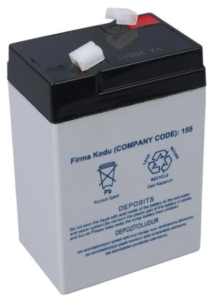 Yh-64.0 6 Volt - 4 Amper Işıldak Aküsü (70X48101 Mm) fiyatları