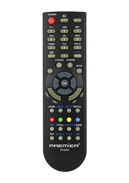 32F81 LCD LED Tv Kumandası