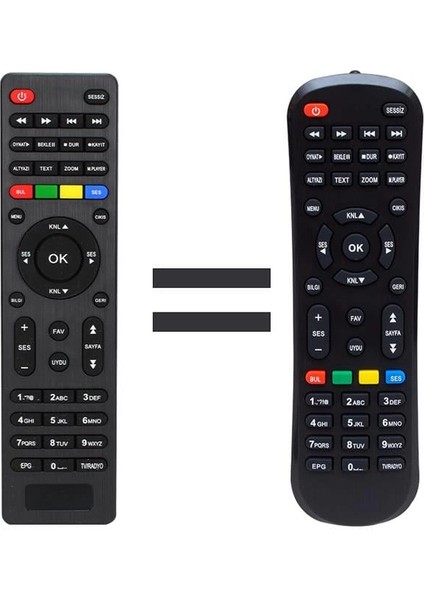 Vip Full Hd Uydu Alıcı Kumandası