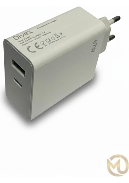 Akım Korumalı USB ve Type-C Portlu 5.0 Amper 67 Watt Hızlı Şarj Adaptörü + 1 Metre Type-C Kablo Hediye fiyatları