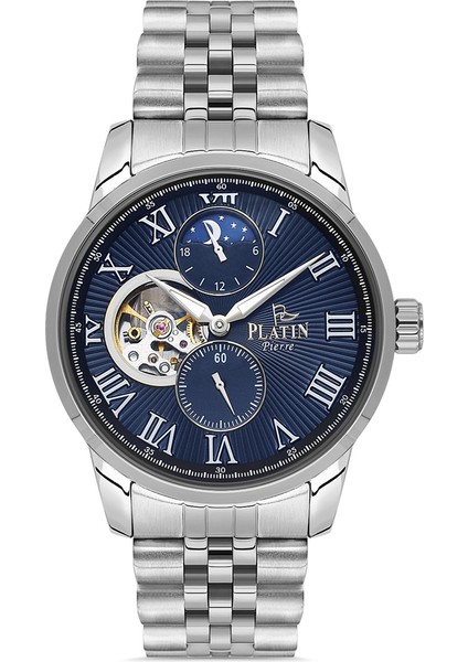 PL-1164GA-A3 Çelik Kordon Fonksiyonları Aktif Otomatik Erkek Kol Saati