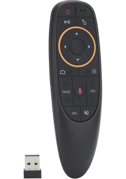 G10 Android-Windows-Linux-Tv Box-Mac Os Uyumlu 2.4 Ghz Ses Komutlu Wireless Air Mouse Uzaktan Kumanda