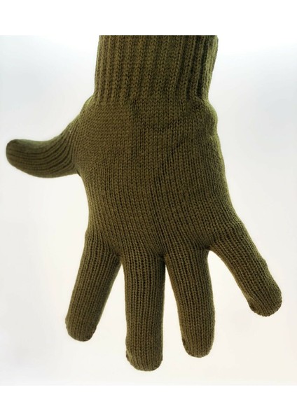 Termal Yün Erkek Eldiven Çift Katlı