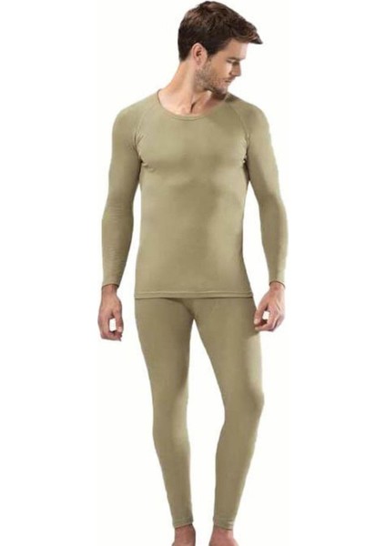 Erkek Termal Takım Içlik Fanila Atlet-Tayt Şardonlu Takım
