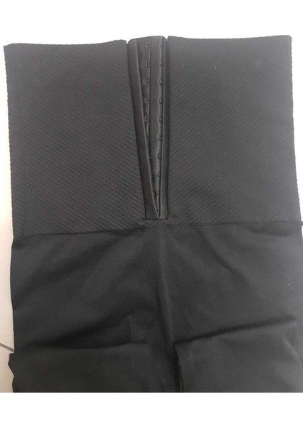 Kadın Siyah Beli Agraflı Korseli Tayt Bel Korseli Tayt fırsatları
