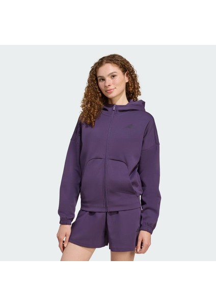 Sportswear JX0441 Future Icons Small Logo Full-Zip Kapüşonlu Üst