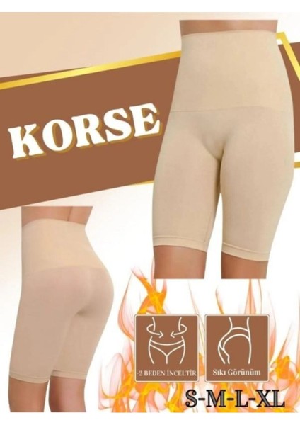 Kalça Kaldırıcı Popo Destekli Yüksek Bel Dikişsiz Seamless Ten Korse Tayt modelleri