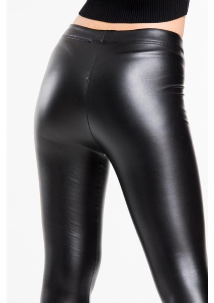 Kadın Siyah Yüksek Bel Tayt fırsatları