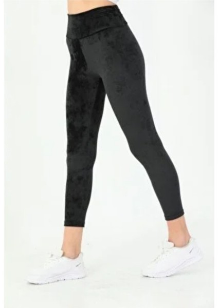 Fransız Kadife Yüksek Bel Tayt fiyatları