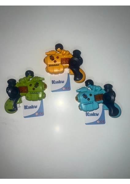 Işıklı ve Sesli Projeksiyonlu Adamlı Tabanca Pil Hediyeli fırsatları