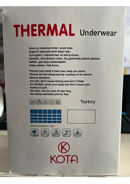 Kota Termal Tayt fiyatları