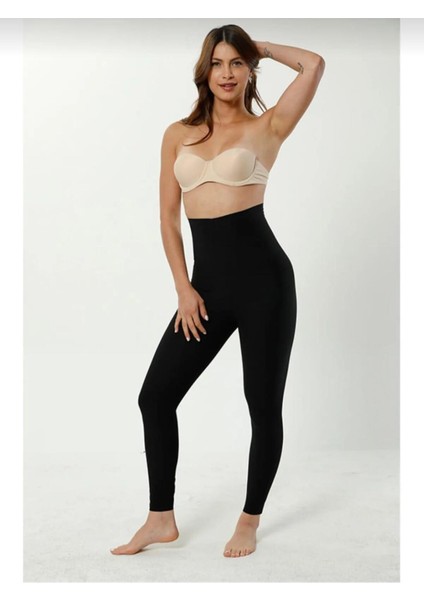 1026 Lazer Kesim Yüksel Bel Korse Tayt Tekli modelleri