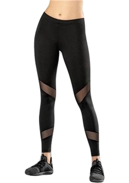 Kadın Transparan Detaylı Sporcu Tayt fiyatları