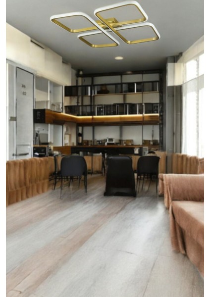 Specula Modern Tasarım Eskitme Renk Yemek Masası Üstü - Mutfak - Salon Beyaz Işıklı LED Avize fiyatları