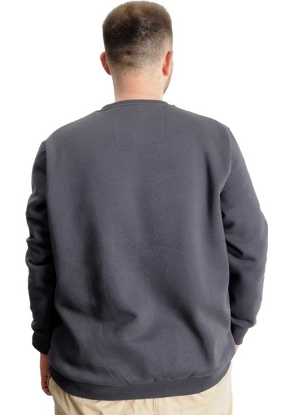 Mode Xl Büyük Beden Erkek Sweat Bisyaka Do It Yourself 23168 Fume fırsatları