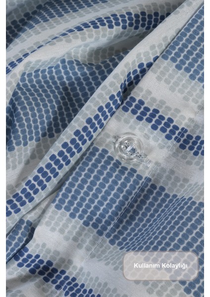 Scatt Nevresim Takımı Tek Kişilik Lastikli Çarşaf (160X220 Cm) Mavi indirimleri