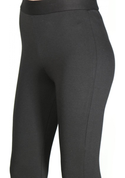 Kadın Siyah Ispanyol Paça Çelik Örme Toparlayıcı Tayt fırsatları