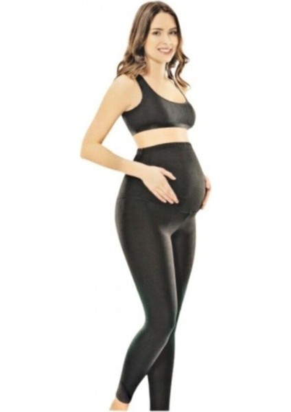 Tayt Kadın Siyah Düz Uzun Hamile Penye Pamuklu Tayt 4073 fiyatları