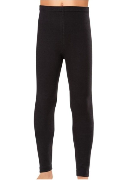 400 Kız Çocuk Termal Tayt Siyah Yeni Sezon (1 Adet Ekonomik)