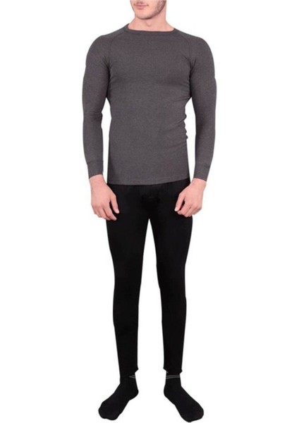 Erkek Siyah Termal Tayt 0125