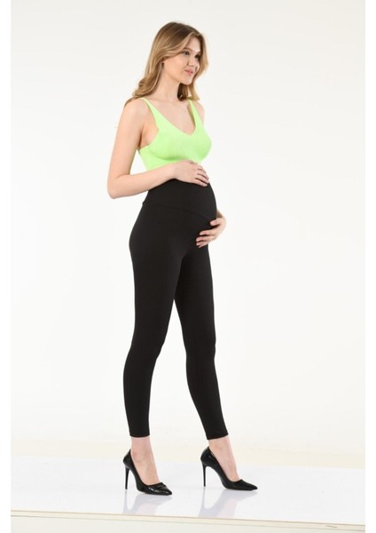 Fitilli Kumaş Kadın Hamile Tayt fırsatları