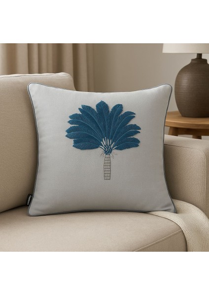 Özel Tasarım 2 Adet 3D Nakışlı Dekoratif Kırlent Kılıfı modelleri