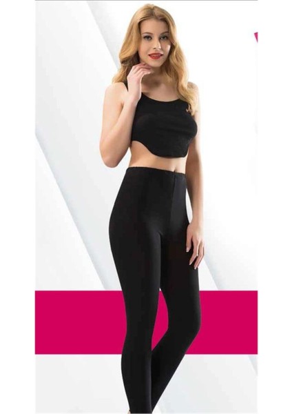 Kadın Siyah Ulus Tayt Uzun Paça Katlama Yeni Sezon fiyatları