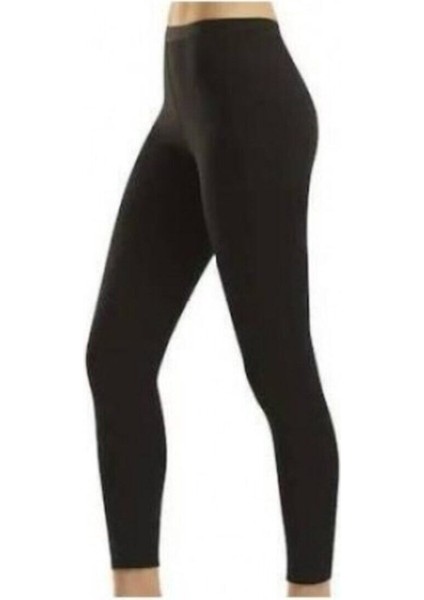 Kadın Siyah Termal Tayt