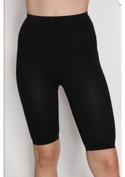 T-02-402 Kadın Dikişşiz Esnek Diz Üstü Tayt