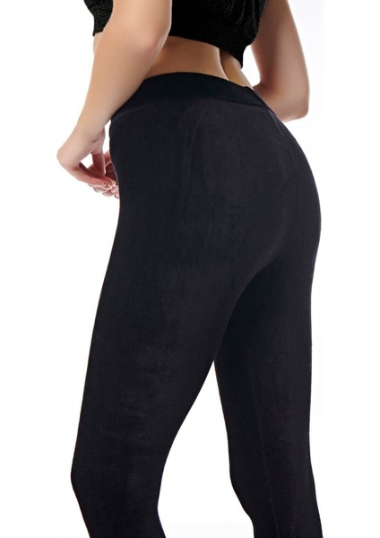 Kadife Fitilli Tayt modelleri