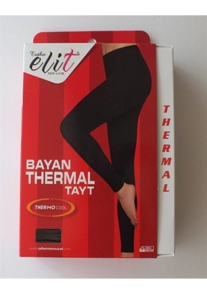 Kadın Siyah Termal Tayt Termal modelleri