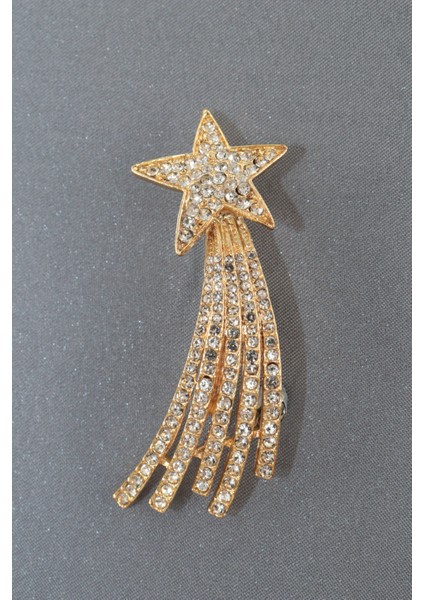 Gold Kayan Yıldız Broş. Yaka Iğnesi Broş. Taşlı Broş. Gold Broş. Kadın Broş. Erkek Broş. Yıldız Broş indirimleri