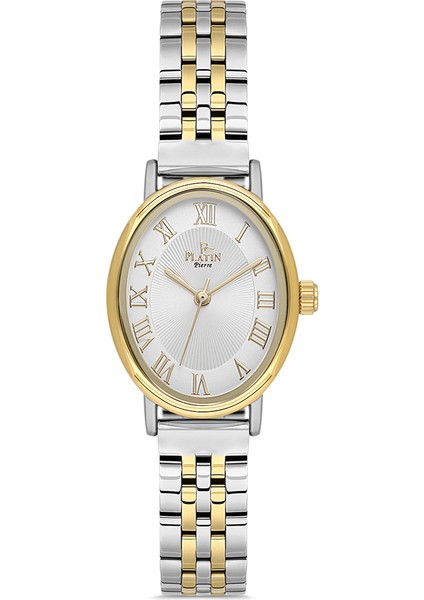 PL-1173LA-D1 Romen Rakamlı Oval Kadın Kol Saati