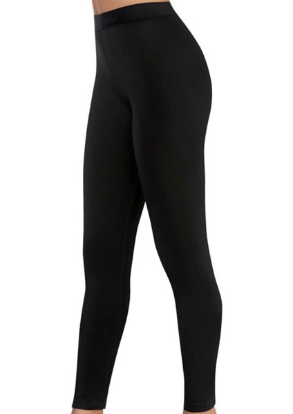 Kadın Siyah Termal Tayt modelleri