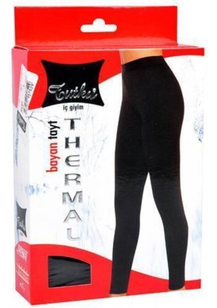 Kadın Siyah Termal Tayt indirimleri