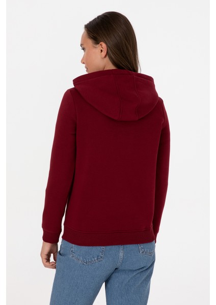 Kadın Bordo Sweatshirt 50307711-VR014 indirimleri