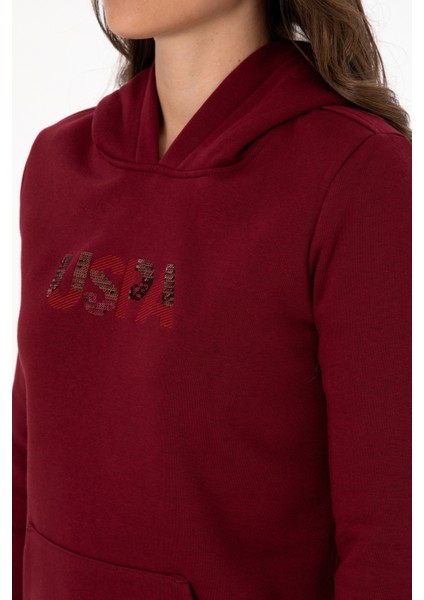 Kadın Bordo Sweatshirt 50307711-VR014