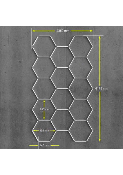 Altıgen Aydınlatma Kit -3 fiyatları