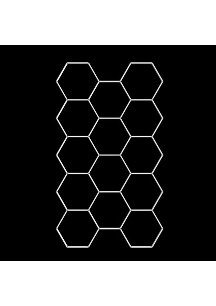 Altıgen Aydınlatma Kit -3 modelleri