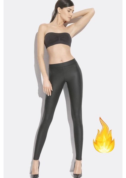 Kadın Tüylü Kışlık Tayt - 23000 fiyatları