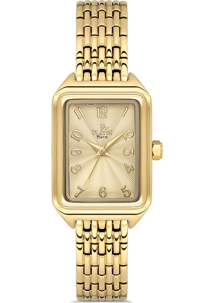 PL-1193LA-B4 Rakamlı Kare Kadın Kol Saati