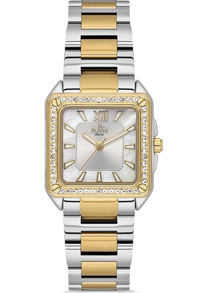 PL-1117LA-D1 Kare Kadın Kol Saati