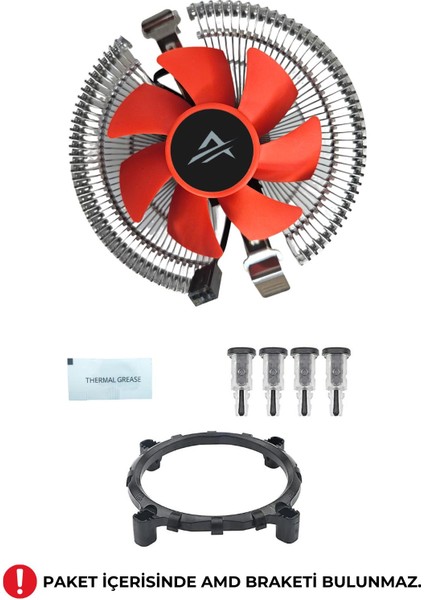 Ice 100 Universal Cpu Fan + Tek Kullanımlık Termal Macun fırsatları