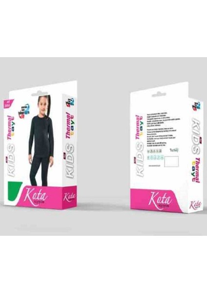 Kota Siyah Kız Çocuk Termal Tayt fiyatları