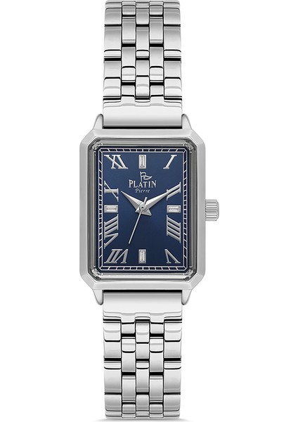 PL-1171LA-A3 Romen Rakamlı Kare Kadın Kol Saati