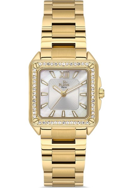 PL-1117LA-B1 Kare Kadın Kol Saati